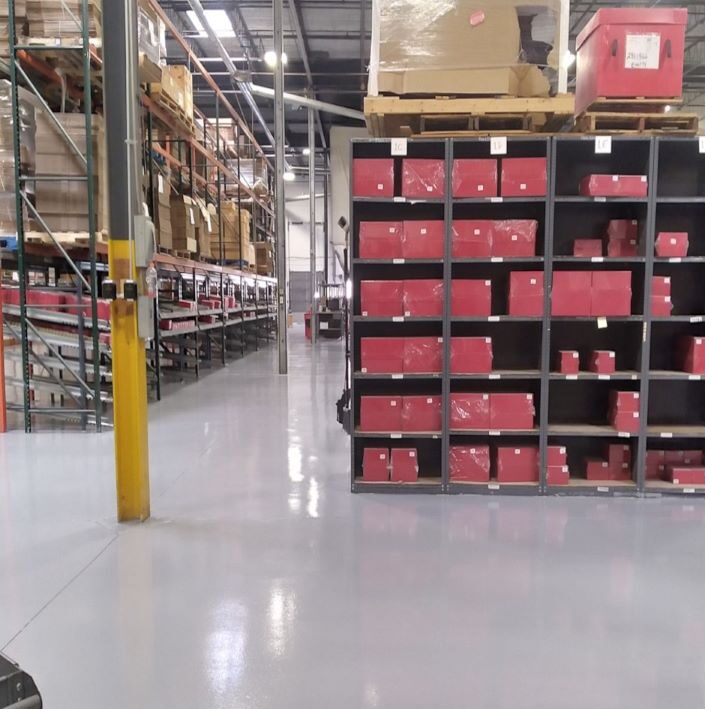 warehouse epoxy flooring