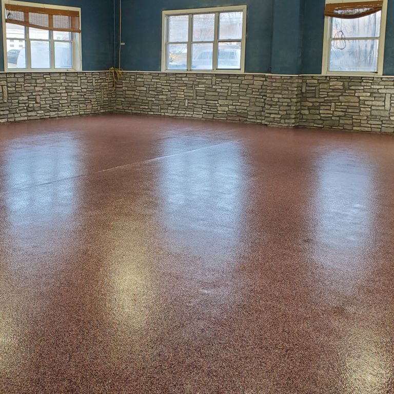 Epoxy Chip Flooring