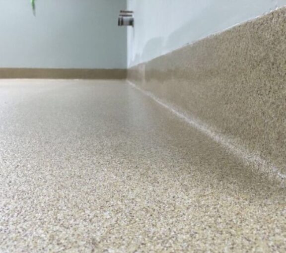 Quartz epoxy flooring