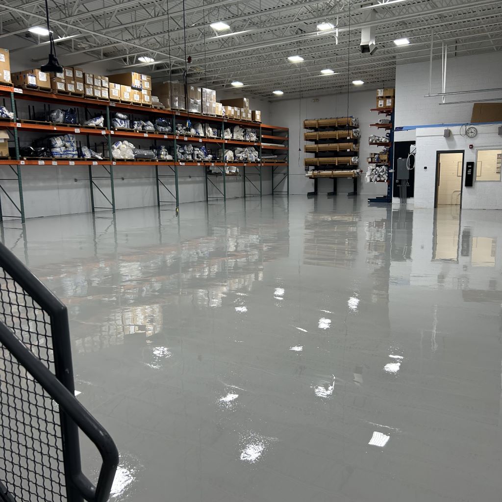 warehouse epoxy flooring