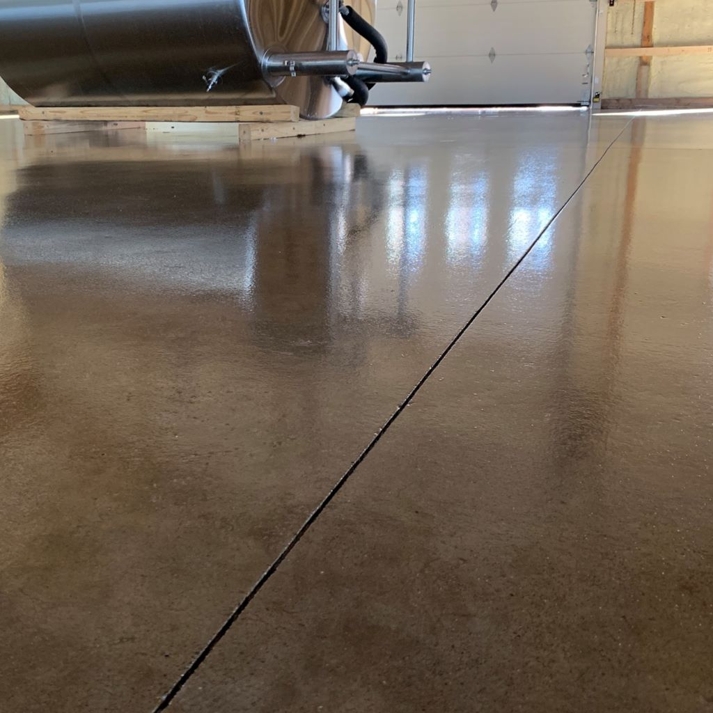 Acid Stained concrete floor