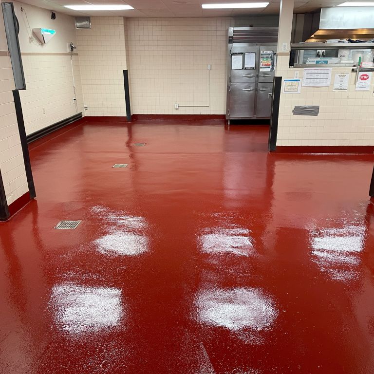 epoxy flooring for kitchen after