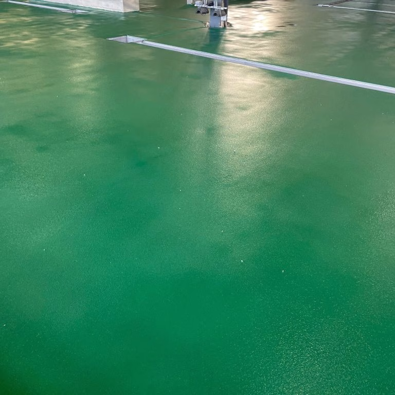Seamless commercial kitchen flooring installation completed in Paramus, NJ.